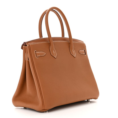 Hermes Togo Swift Canvas 3 in 1 Birkin 30 Gold 3 of 12