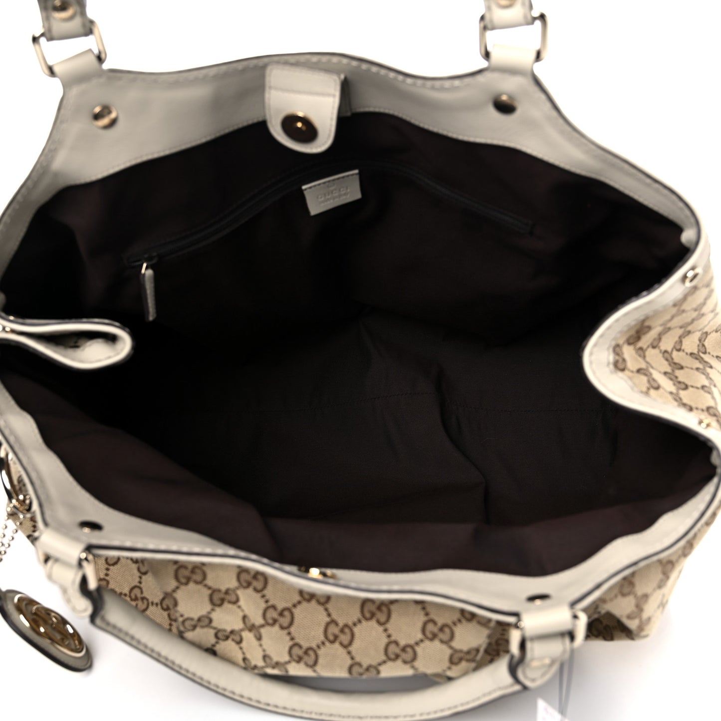 Monogram Large Sukey Tote Off White