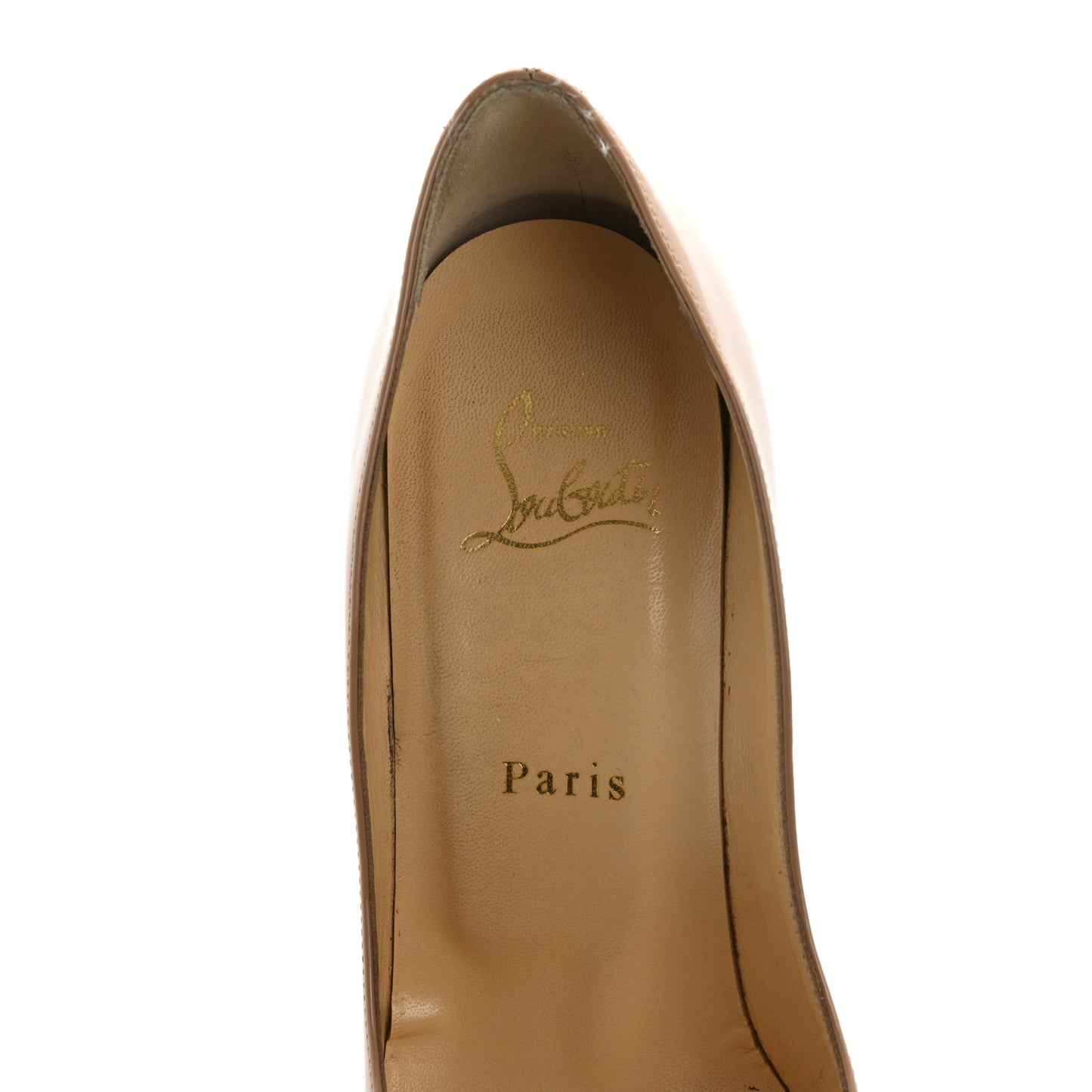 Patent Simple 100 Pumps Nude