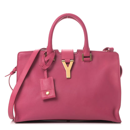 Saint Laurent Calfskin Small Classic Y Cabas Fuchsia 1 of 13
