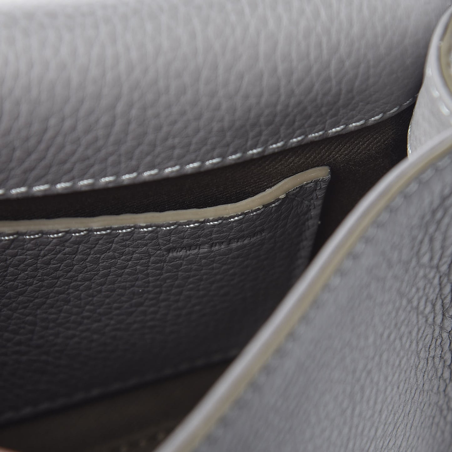 Calfskin Marcie Convertible Belt Bag Cashmere Grey