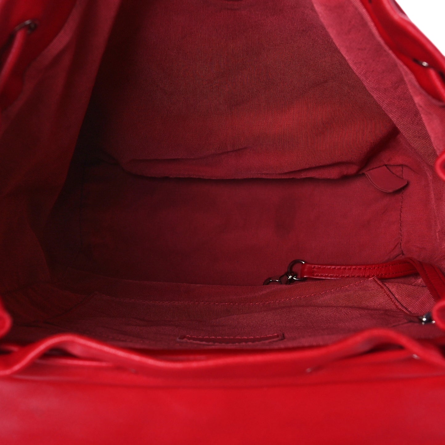 Lambskin Quilted Large Urban Spirit Backpack Red