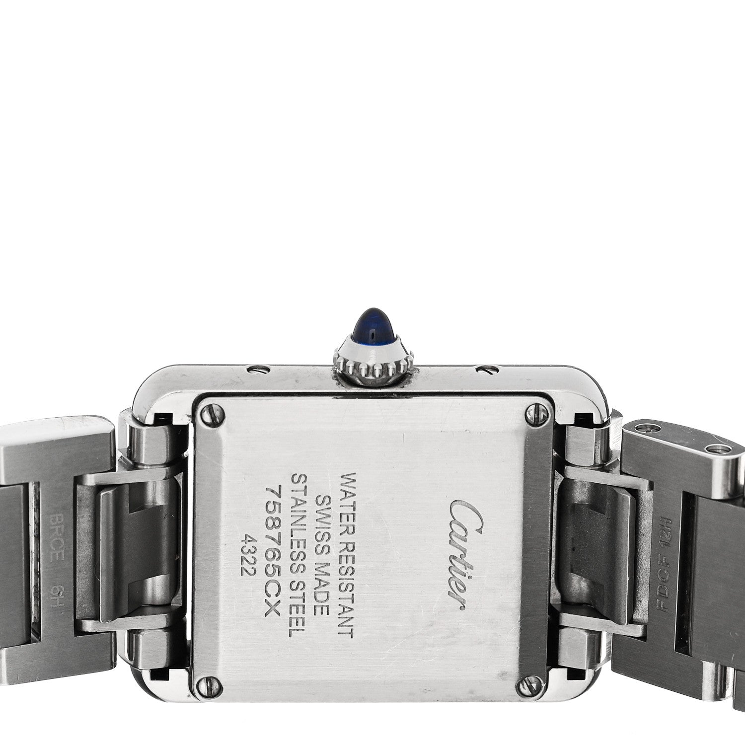Cartier Stainless Steel 22mm Tank Must Quartz Watch 4 of 5