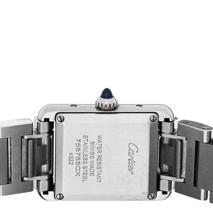 Cartier Stainless Steel 22mm Tank Must Quartz Watch 4 of 5