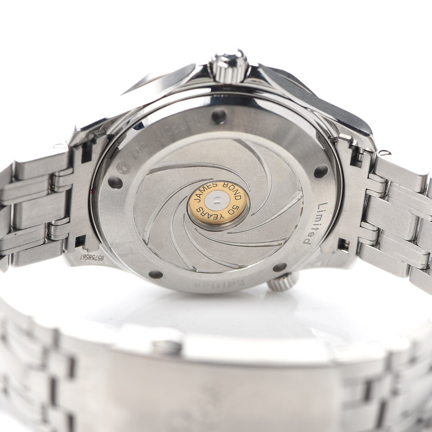 Stainless Steel 41mm Seamaster 007 50th Anniversary Automatic Watch Black 212.30.41.20.01.005