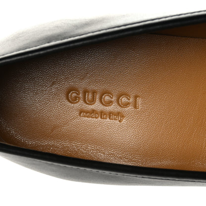 Gucci Calfskin Womens Jordaan Loafers 39 Black 7 of 7