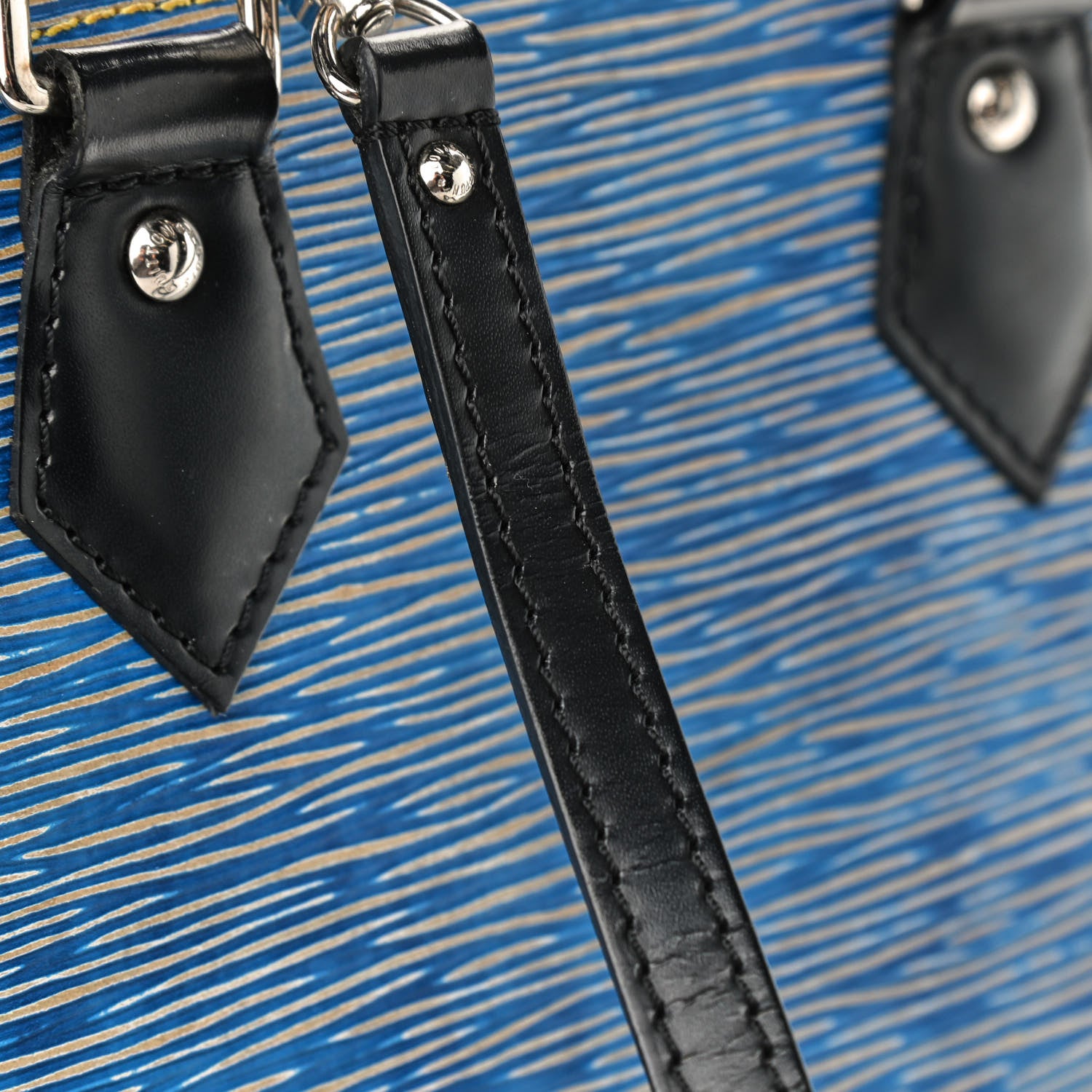 Louis Vuitton Epi Alma BB Denim Light 9 of 11