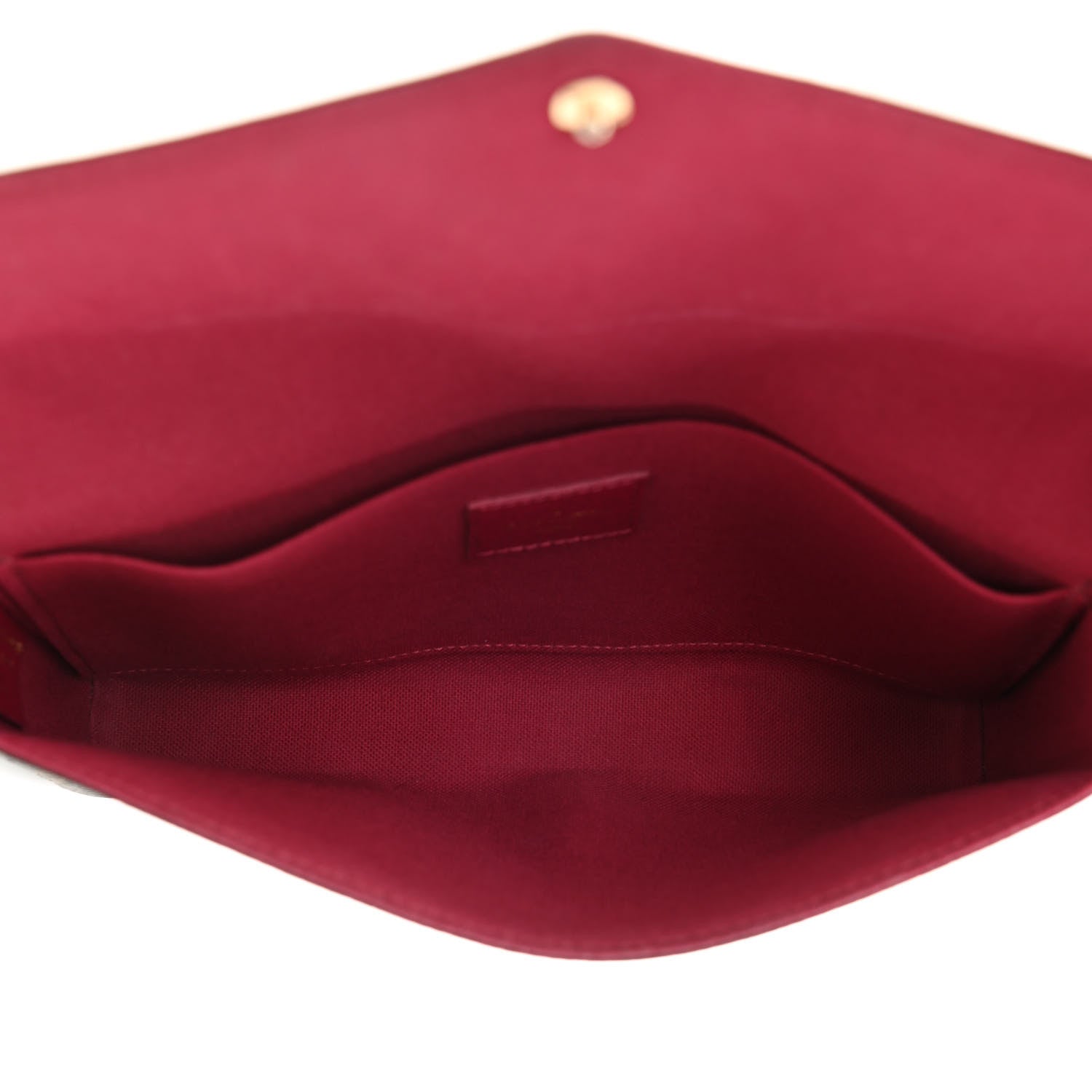 Louis Vuitton Monogram Pochette Felicie Chain Wallet Fuchsia 6 of 11
