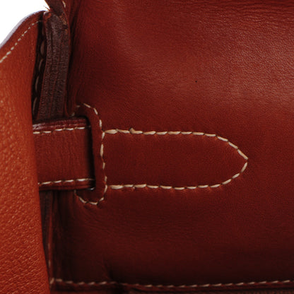 Hermes Natural Barenia Kelly Retourne 35 Fauve 8 of 23