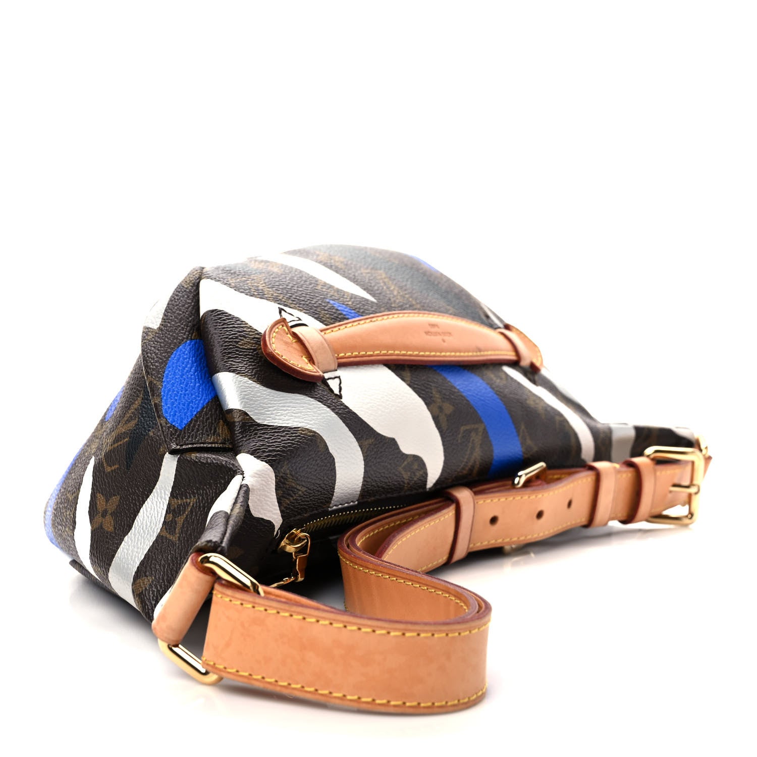Louis Vuitton x LoL Monogram Bumbag Blue Silver 3 of 8