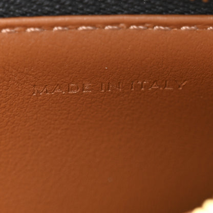 Celine Triomphe Canvas Zipped Card Holder Tan 7 of 10