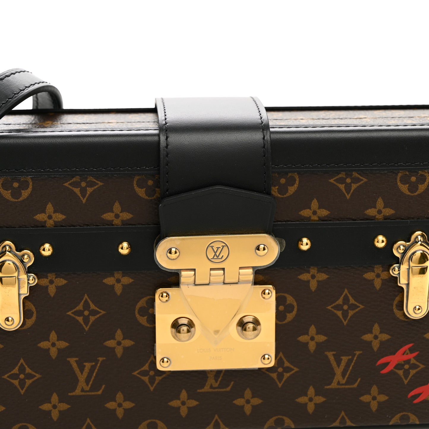 Monogram Petite Malle East West Black