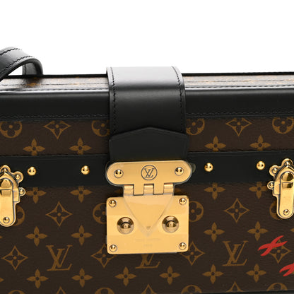 Louis Vuitton Monogram Petite Malle East West Black 7 of 9