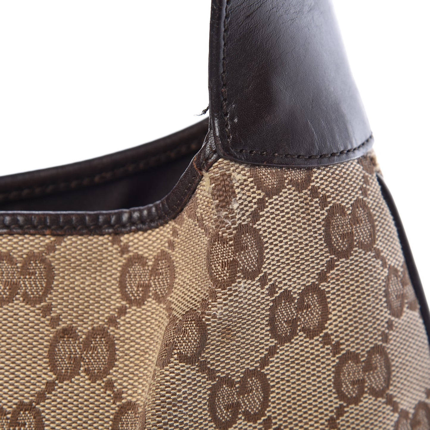 Monogram Web Jackie O Hobo Dark Brown