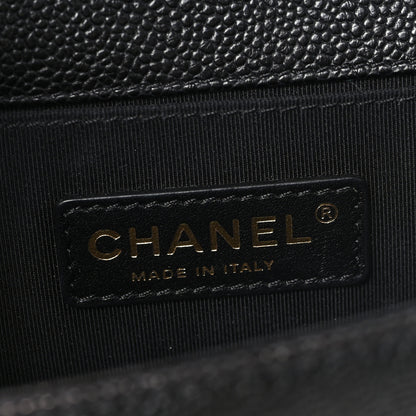 Chanel Caviar Quilted Small Boy Flap Black 6 of 11