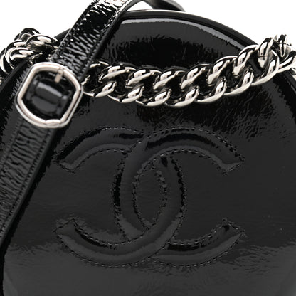 Chanel Patent Round As Earth Evening Bag Black 8 of 11