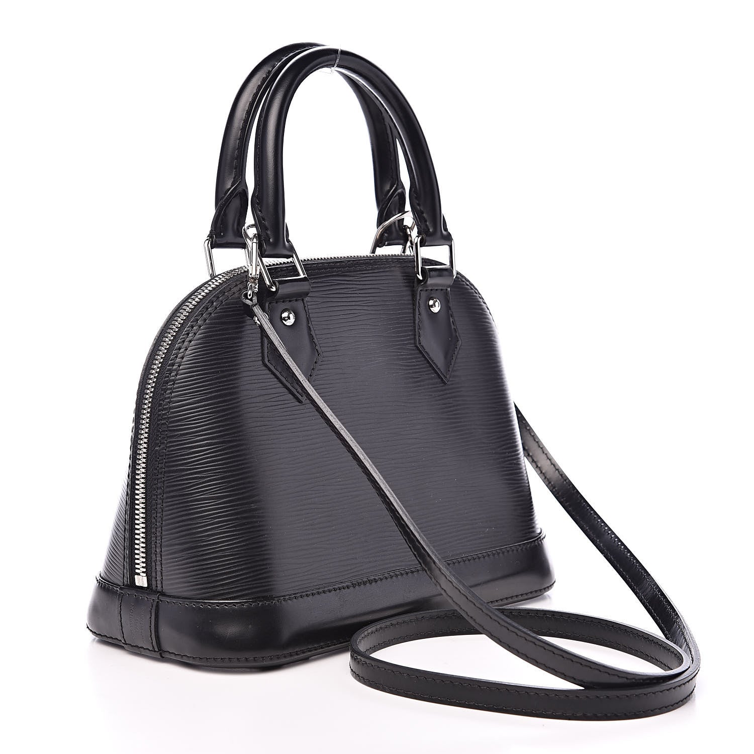 Louis Vuitton Epi Alma BB Black 3 of 12