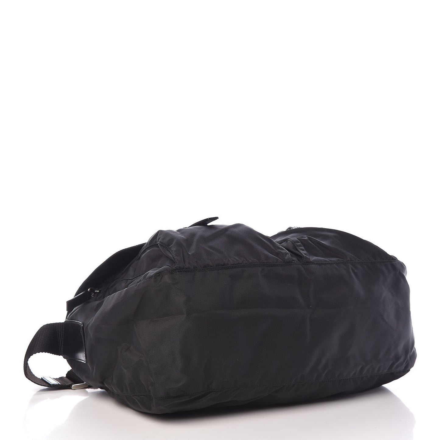 Tessuto Nylon Messenger Bag Black