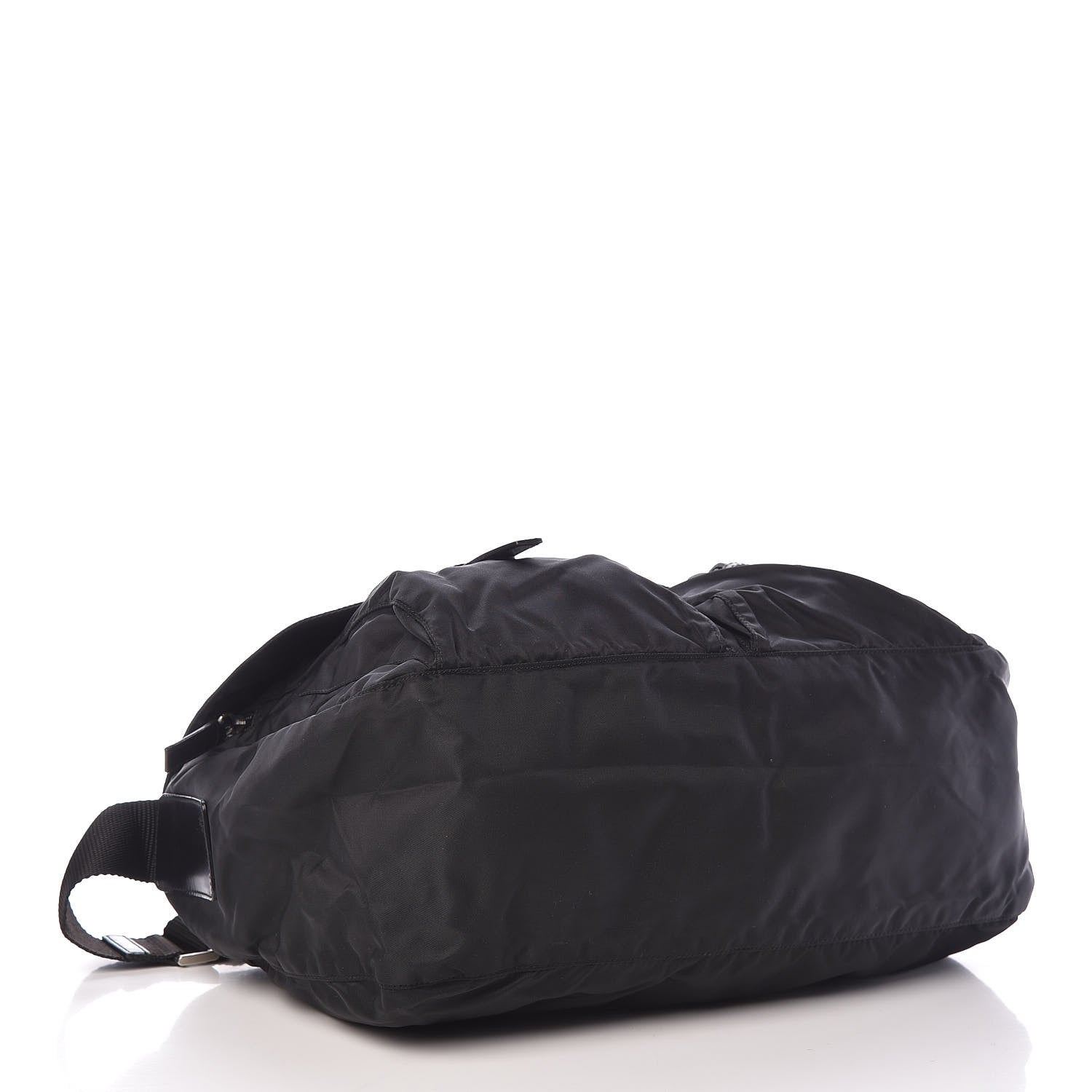 Prada Tessuto Nylon Messenger Bag Black 4 of 12