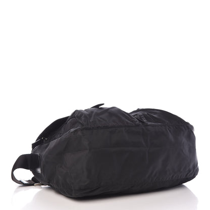 Prada Tessuto Nylon Messenger Bag Black 4 of 12