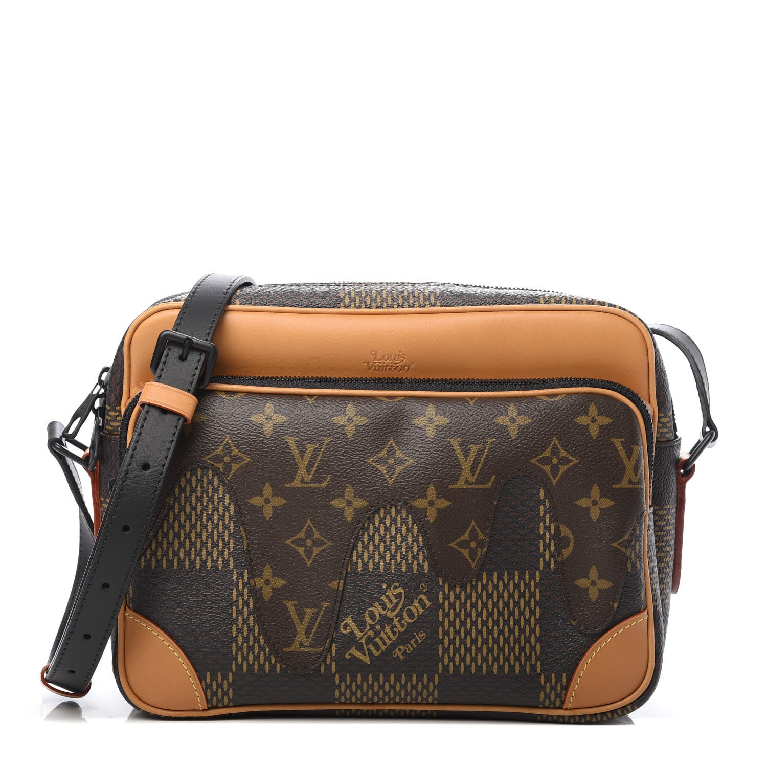 Louis Vuitton X NIGO Giant Damier Ebene Monogram Nil Messenger 1 of 10
