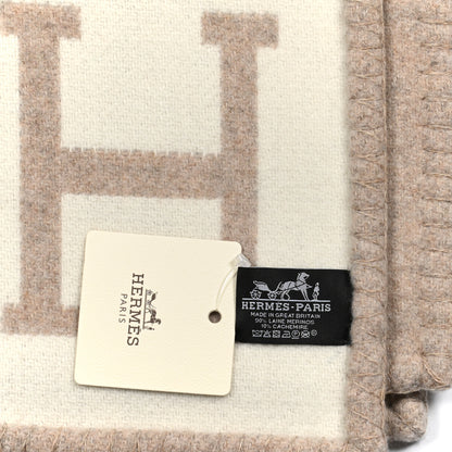 Hermes Wool Cashmere Avalon III Blanket Coco Camomille 3 of 3