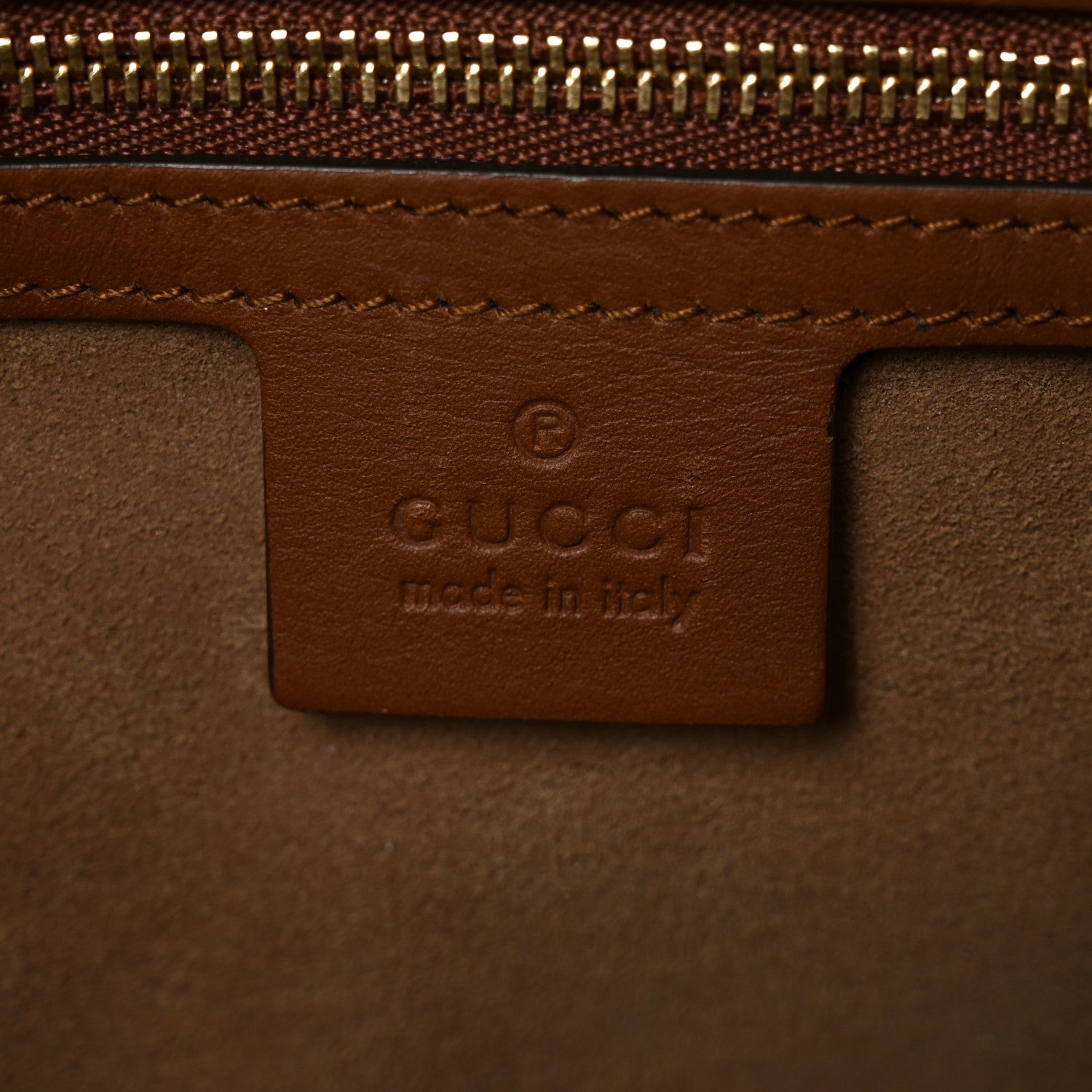 Gucci GG Supreme Monogram Medium Padlock Tote Beige Cuir 6 of 10