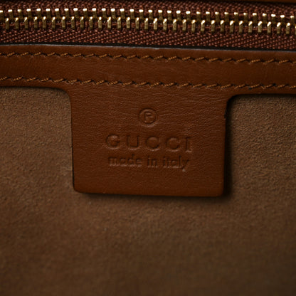 Gucci GG Supreme Monogram Medium Padlock Tote Beige Cuir 6 of 10