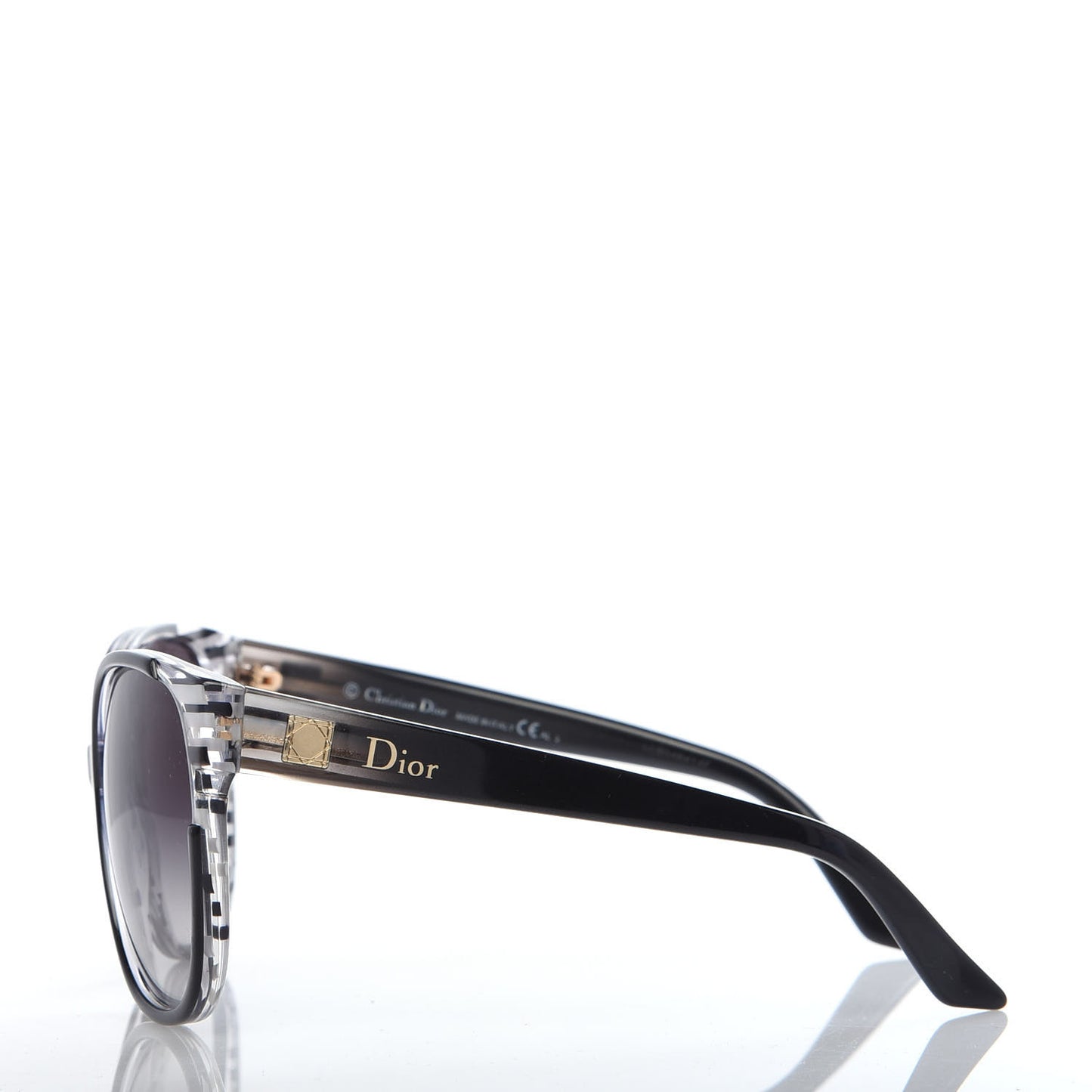 Acetate Diorline Sunglasses Black