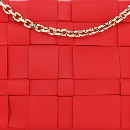 3.1 Phillip Lim Calfskin Odita Lattice Pouch Red 9 of 11