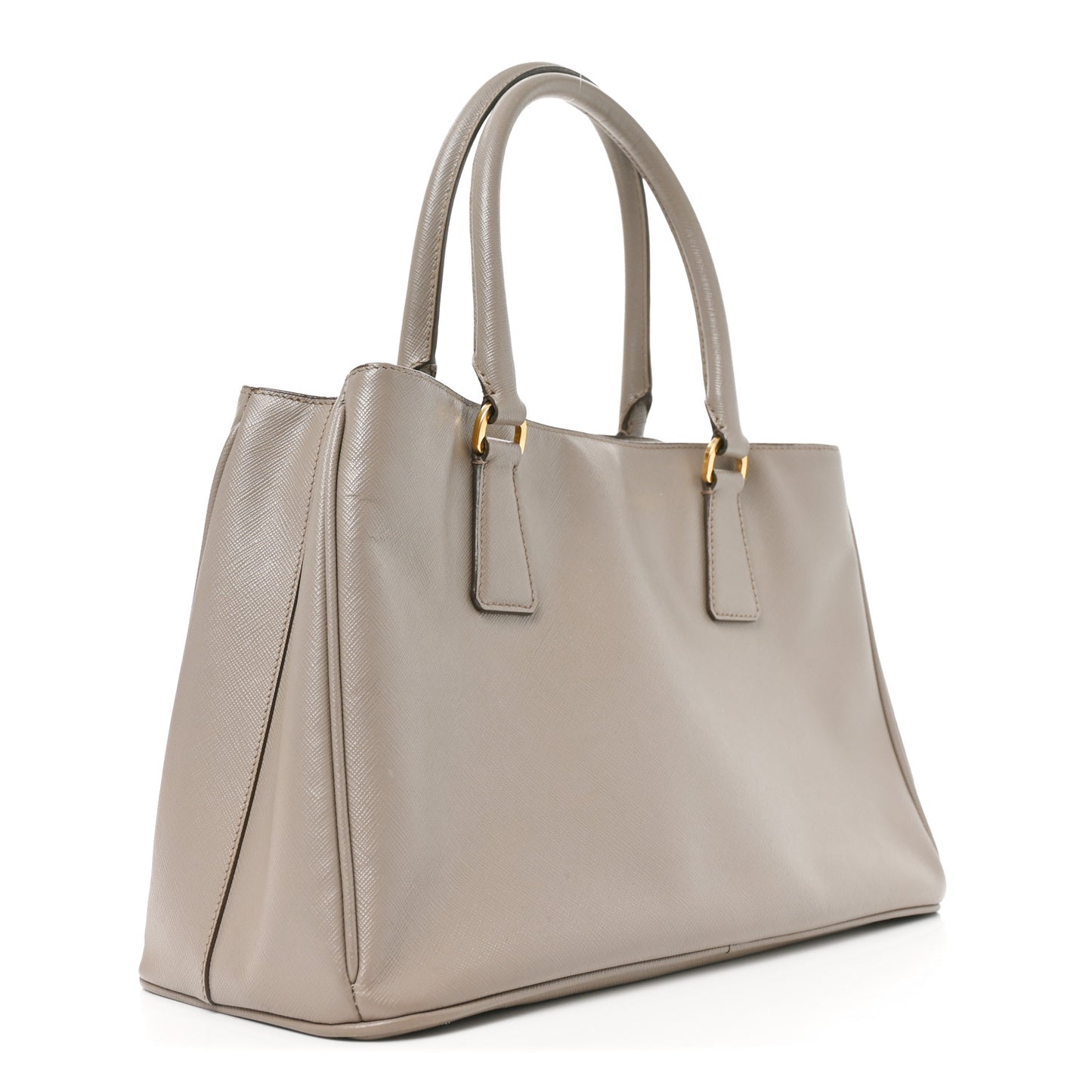 Saffiano Lux Small Tote Argilla