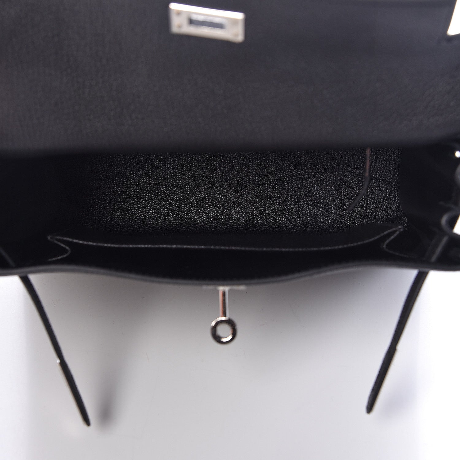 Hermes Togo Kelly Retourne 25 Black 13 of 38