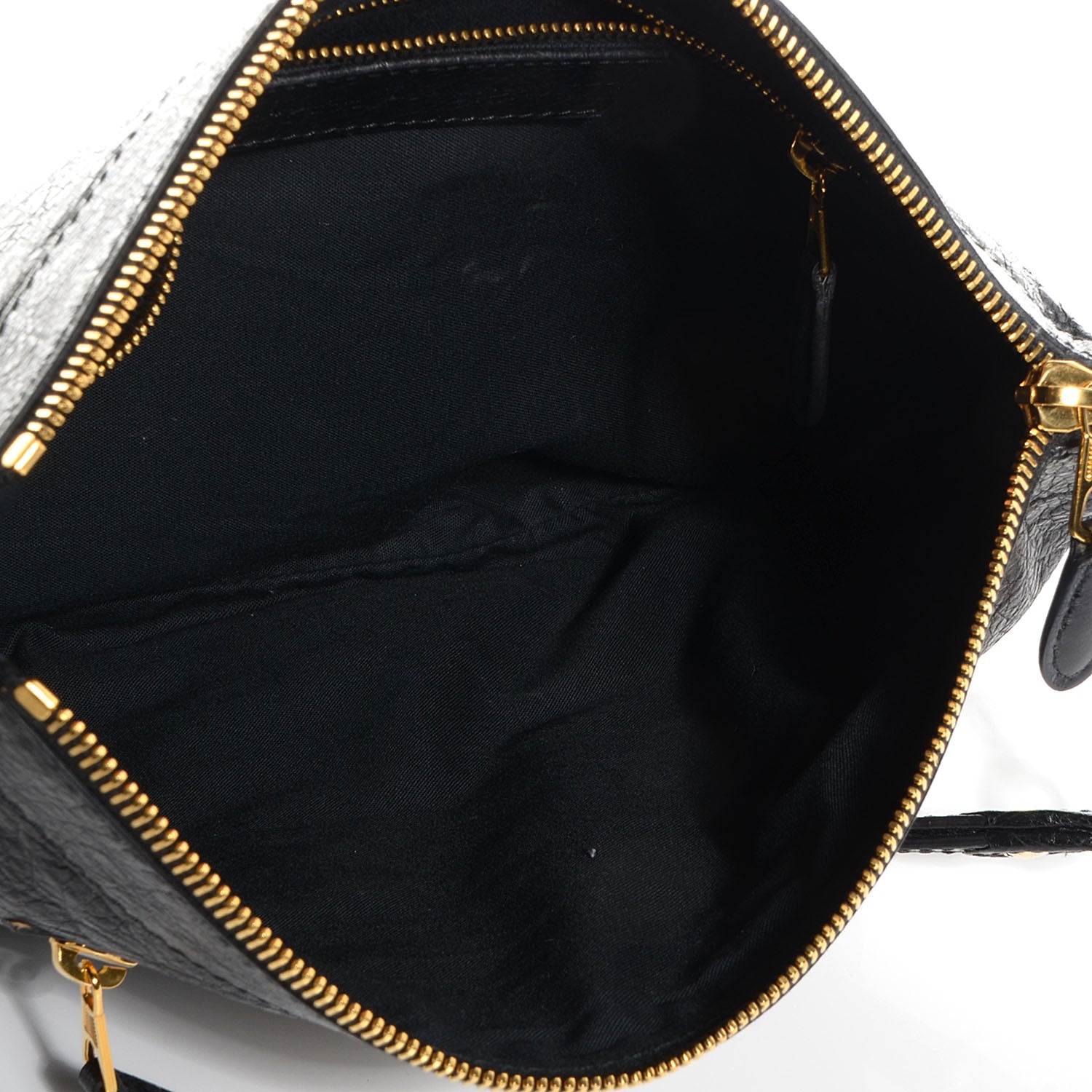 Balenciaga Agneau Giant 12 Gold Hardware Flat Handle Clutch Black 7 of 12