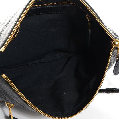 Balenciaga Agneau Giant 12 Gold Hardware Flat Handle Clutch Black 7 of 12