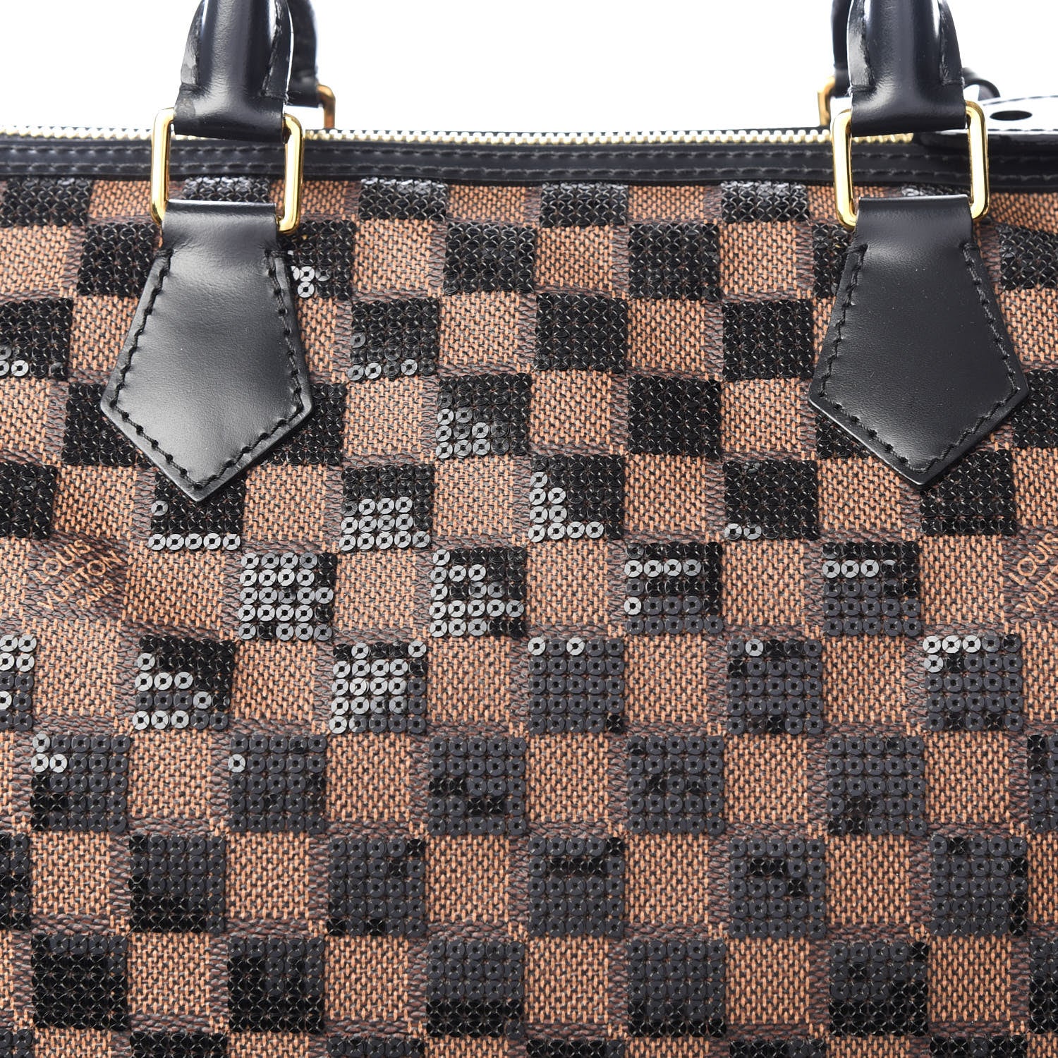 Louis Vuitton Damier Paillettes Speedy 30 Black 12 of 13