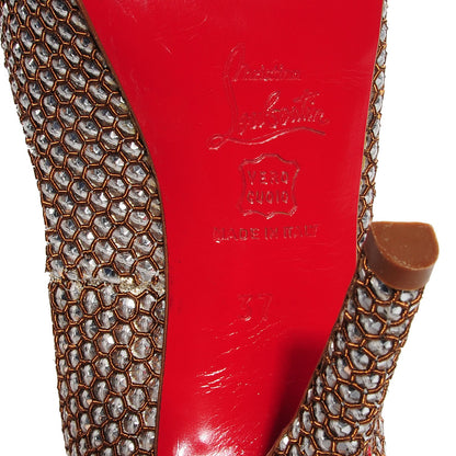 Christian Louboutin Sequin Very Prive 120 Pumps 37 6 of 7