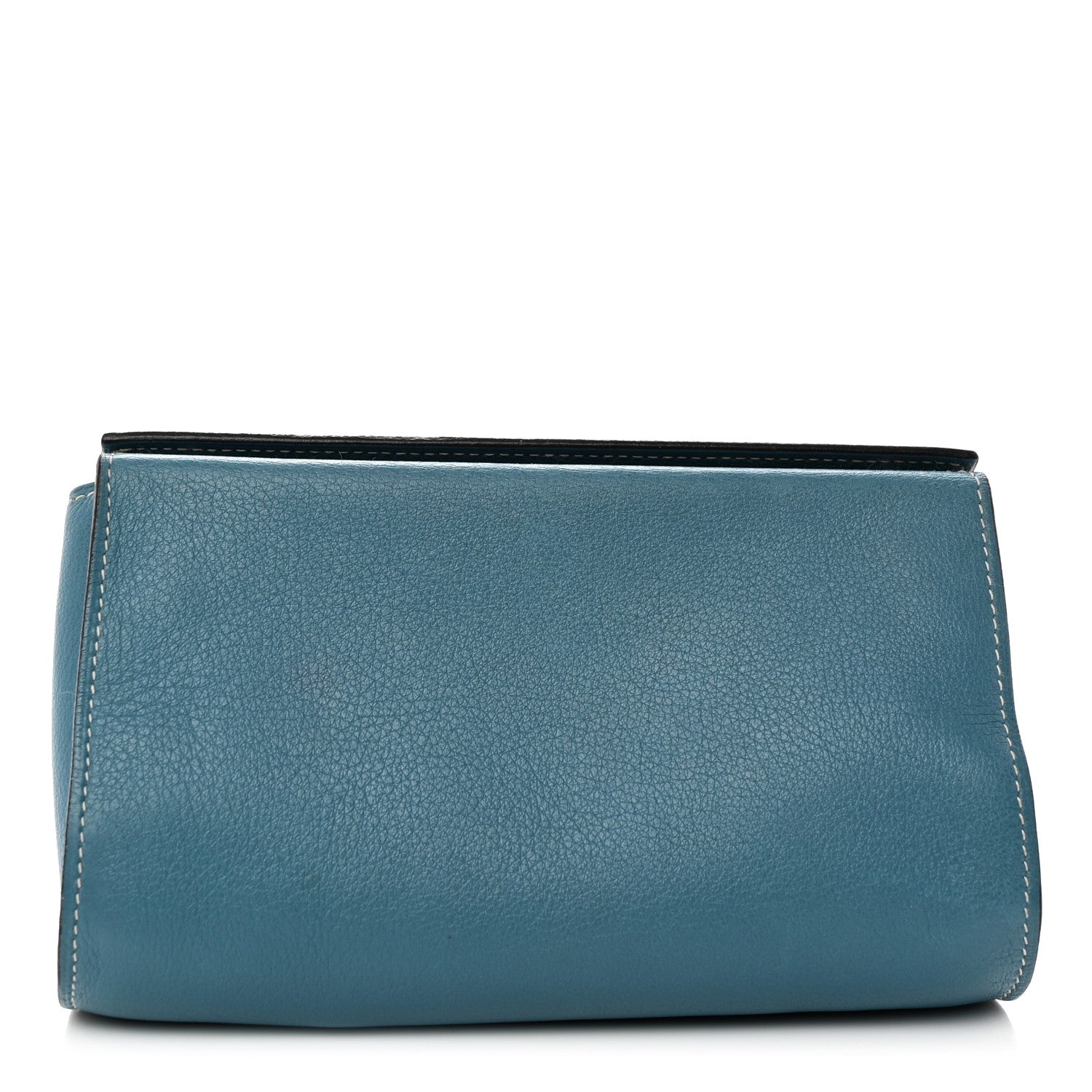Hermes Swift Karo GM Blue Jean 1 of 6