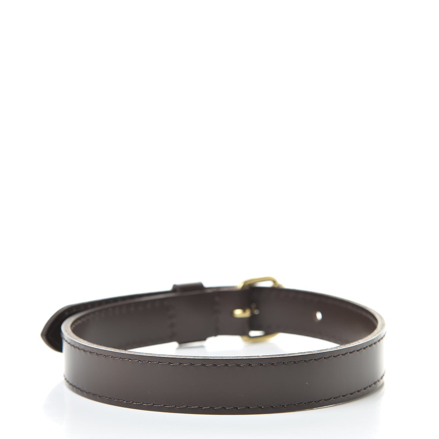 Louis Vuitton Calfskin Bandouliere Strap Extender Brown 2 of 3