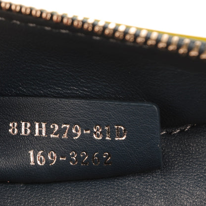 Fendi Vitello Dolce Century Petite 3Jours Tote Pavone 9 of 9
