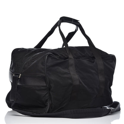 Prada Tessuto Nylon Saffiano Weekender Black 3 of 7