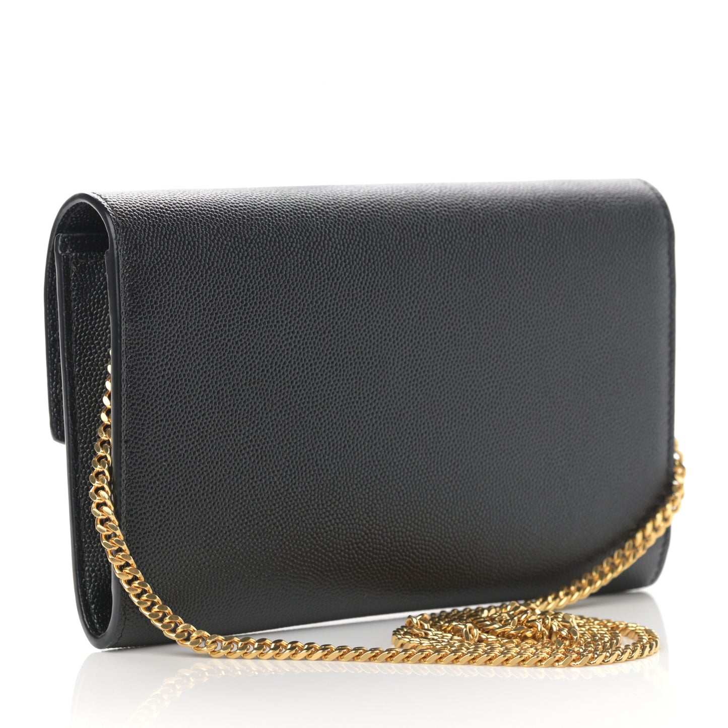 Grain De Poudre Uptown Chain Wallet Black