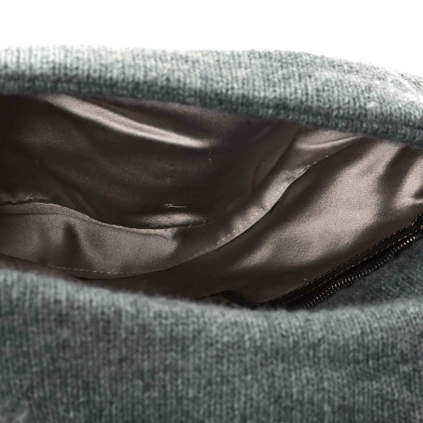 Knit Baguette Dark Grey