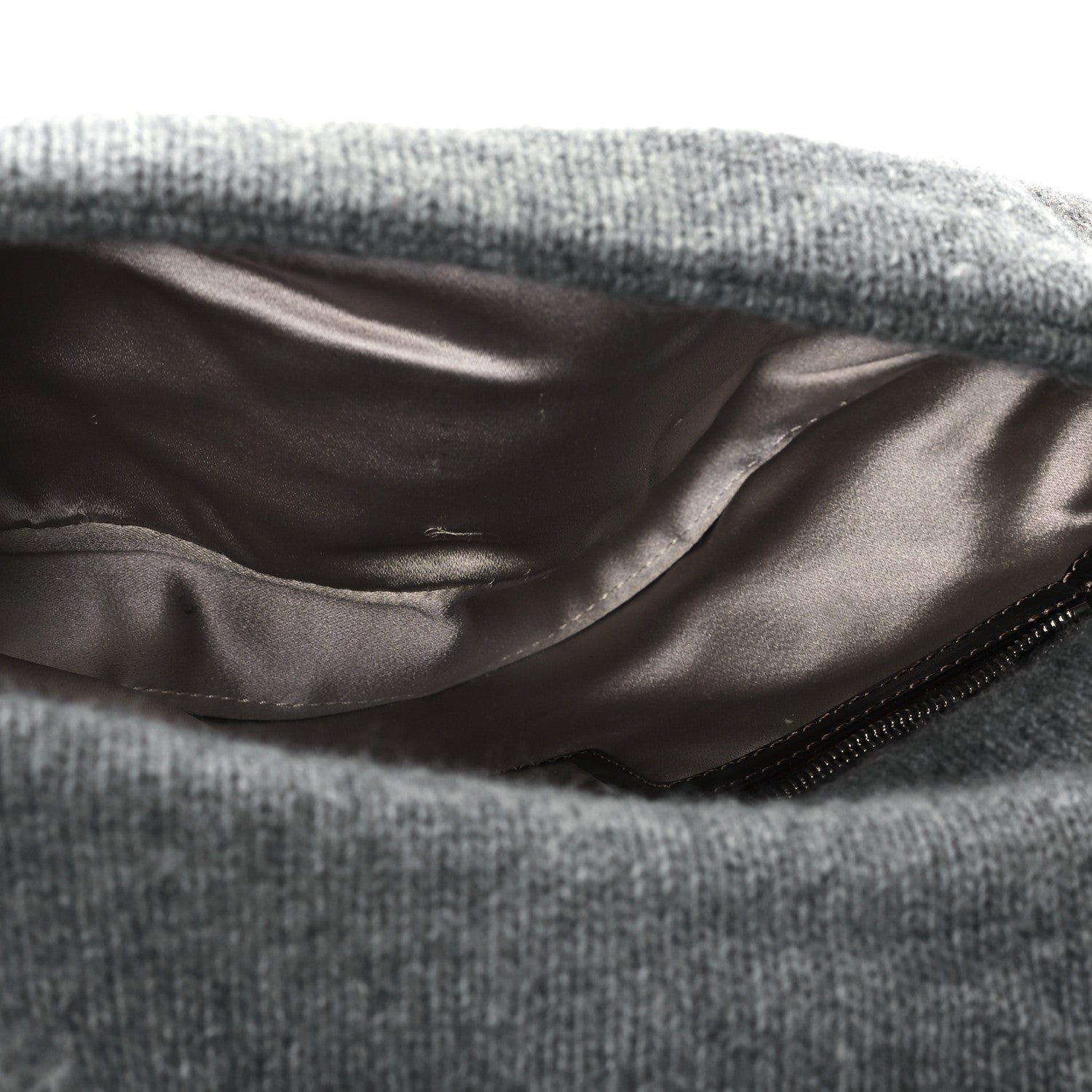 Fendi Knit Baguette Dark Grey 5 of 10