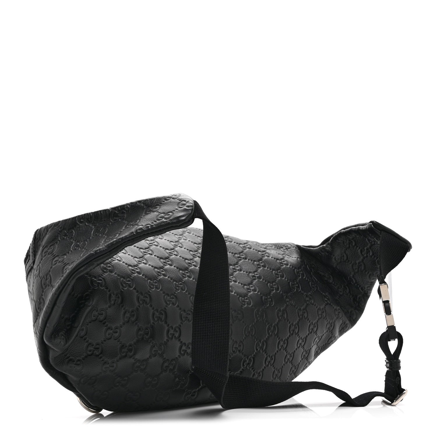 Gucci Guccissima Web Belt Bag Black 3 of 11