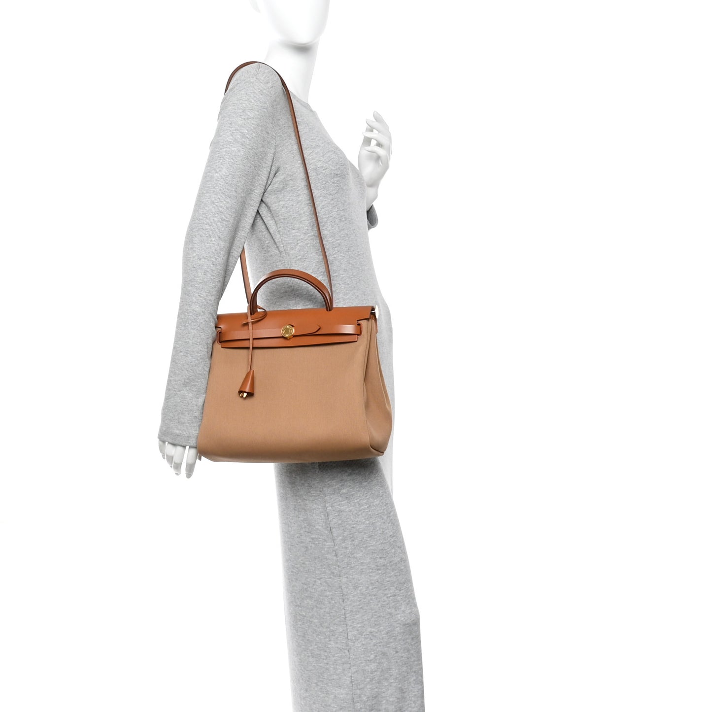 Military Toile Vache Hunter Herbag Zip Retourne 31 PM Chai Fauve