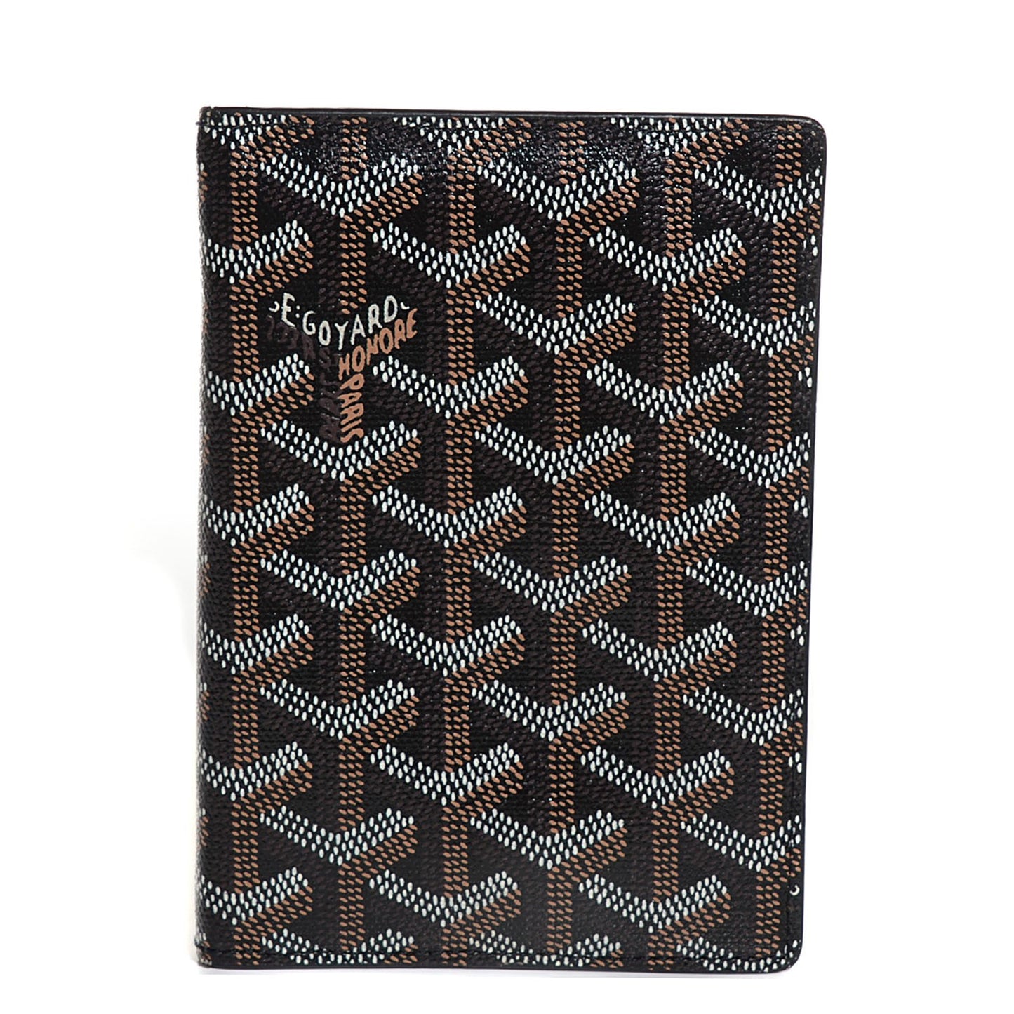 Goyardine Bi-Fold Wallet Black