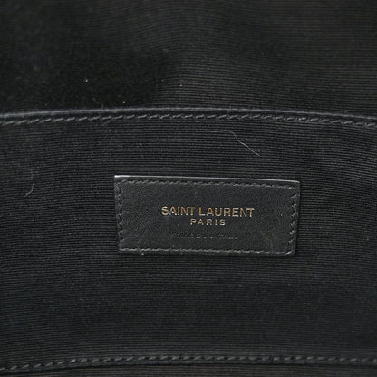 Saint Laurent Grain De Poudre Monogram Belt Bag Rouge Eros 6 of 11