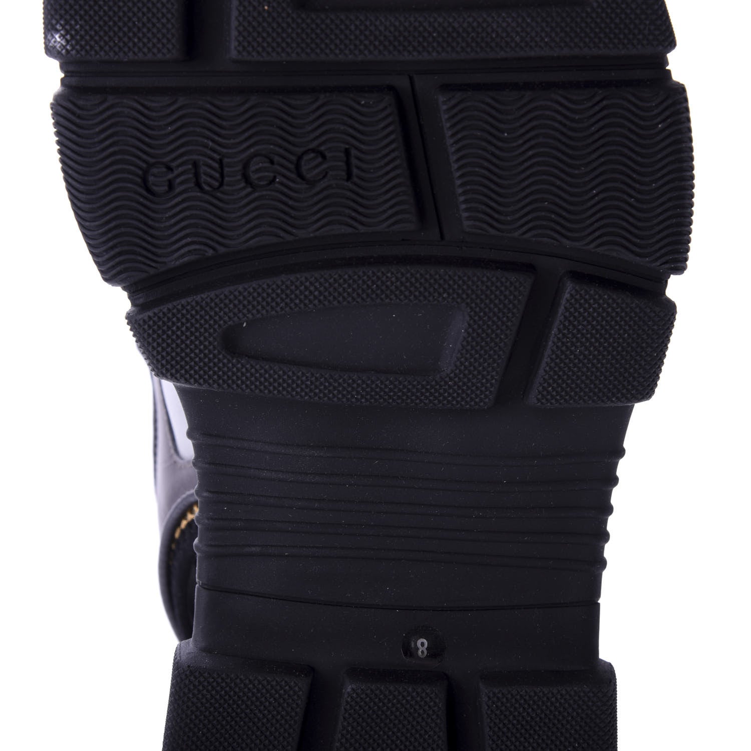 Gucci X SEGA Nappa Mesh Mens Aguru Sandals 8 Loess Black 8 of 9