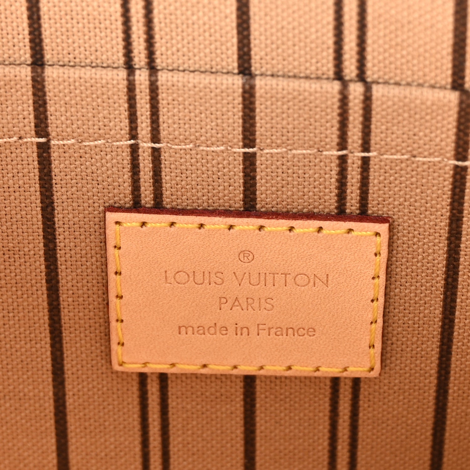 Louis Vuitton Monogram Neverfull MM GM Pochette 6 of 6