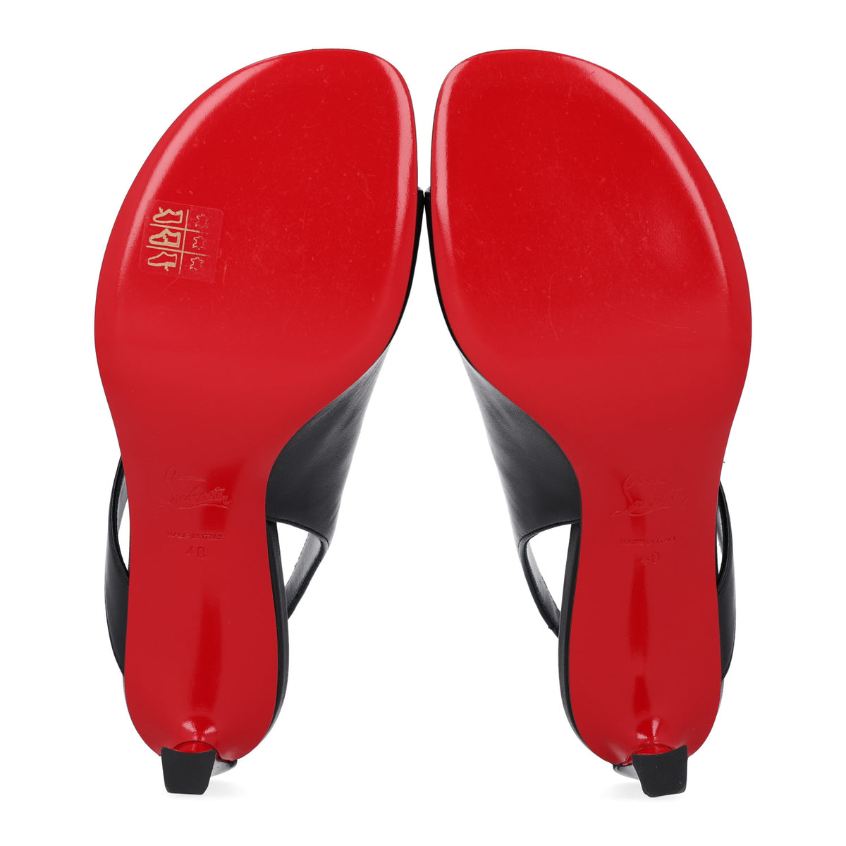 Christian Louboutin Nappa Viva Condora 55 Mule 40 Black 7 of 10